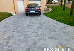 Брусчатка RKS Slate Belgian Grey 200х100 мм