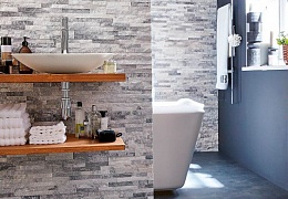 3D панели RKS SLATE Мрамор Cloudy Grey Classic