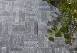 Брусчатка RKS Slate Belgian Black 100х100 мм
