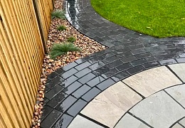 Брусчатка RKS Slate Belgian Black 200х100 мм