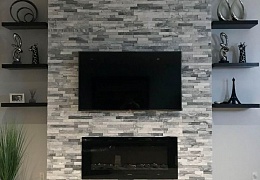 3D панели RKS SLATE Мрамор Cloudy Grey Classic