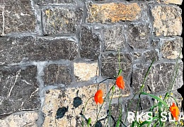 Облицовочный камень RKS SLATE Black Marble Castle